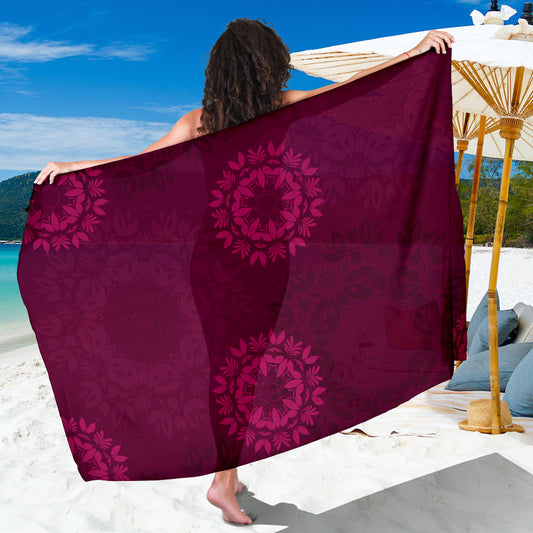Magenta Mandalas Sarong