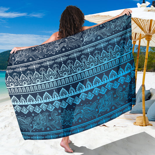 Blue Boho Sarong