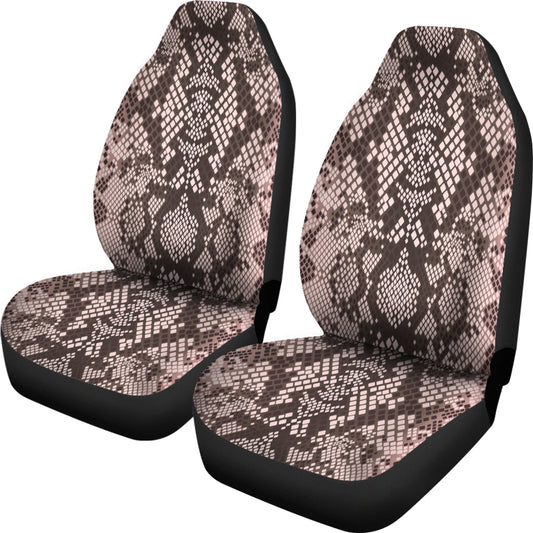 Snake Skin Print Car Seat Covers