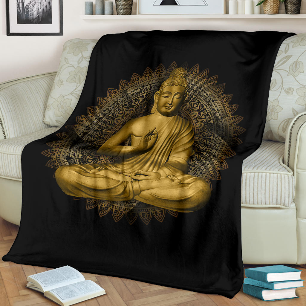 Buddha Statue Blanket