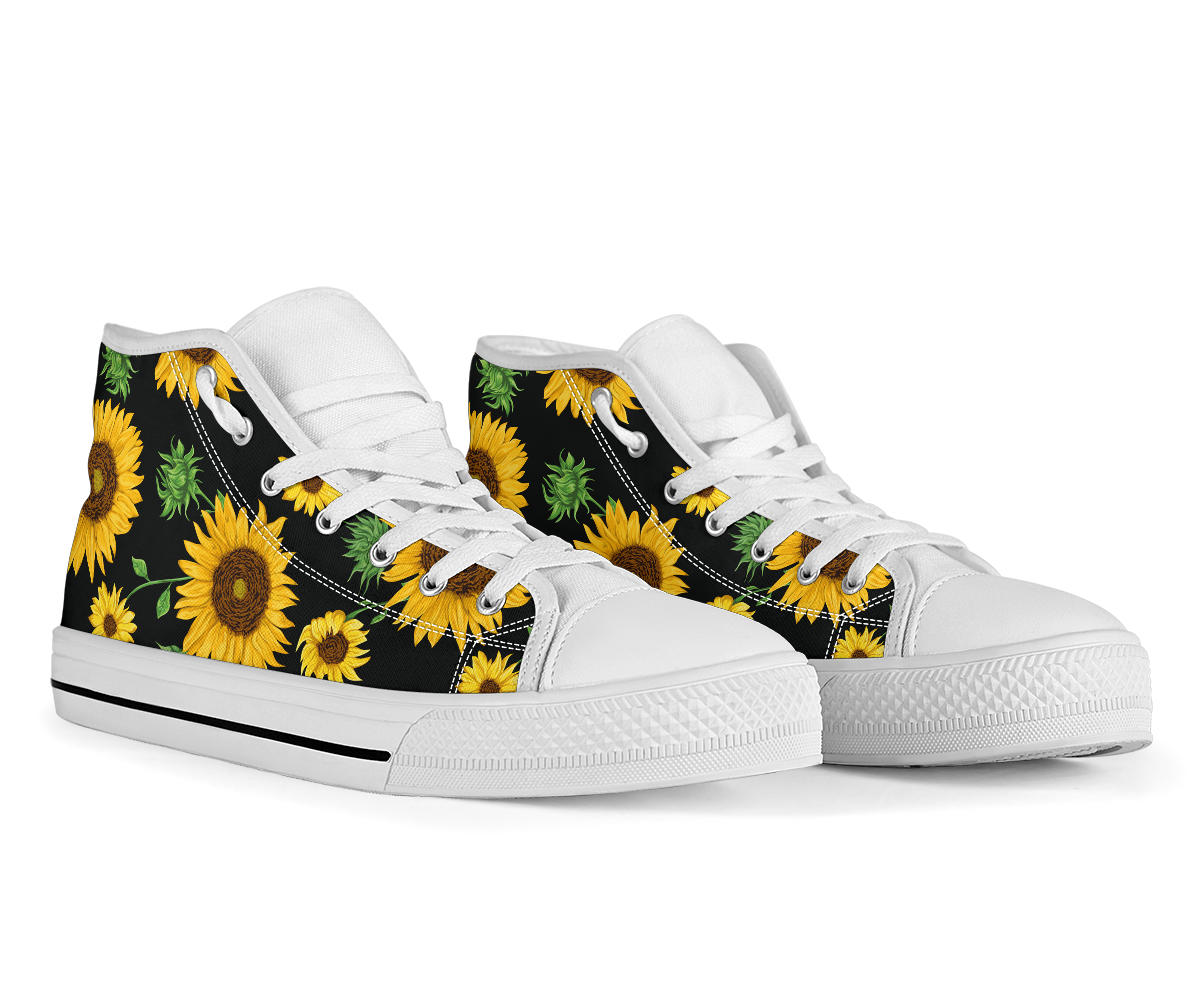 Custom Sunflower Shoes