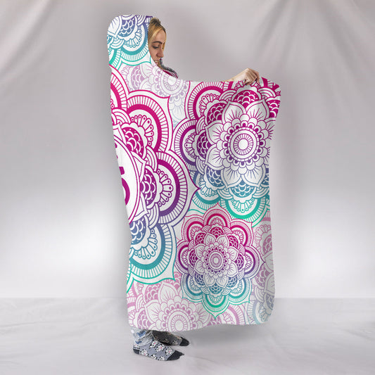 Bright Om - Hooded Blanket