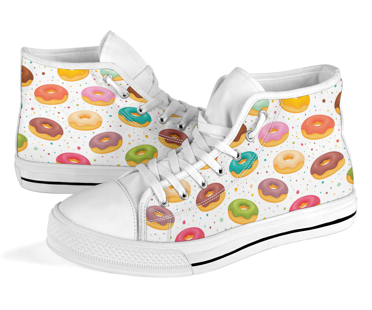 Donut Shoes High Top Sneakers for Women & Men