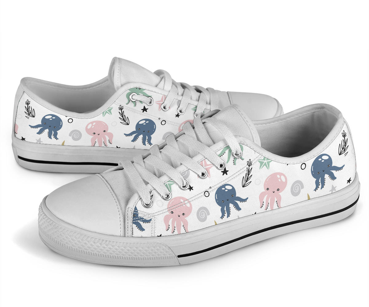 White Octopus Shoes