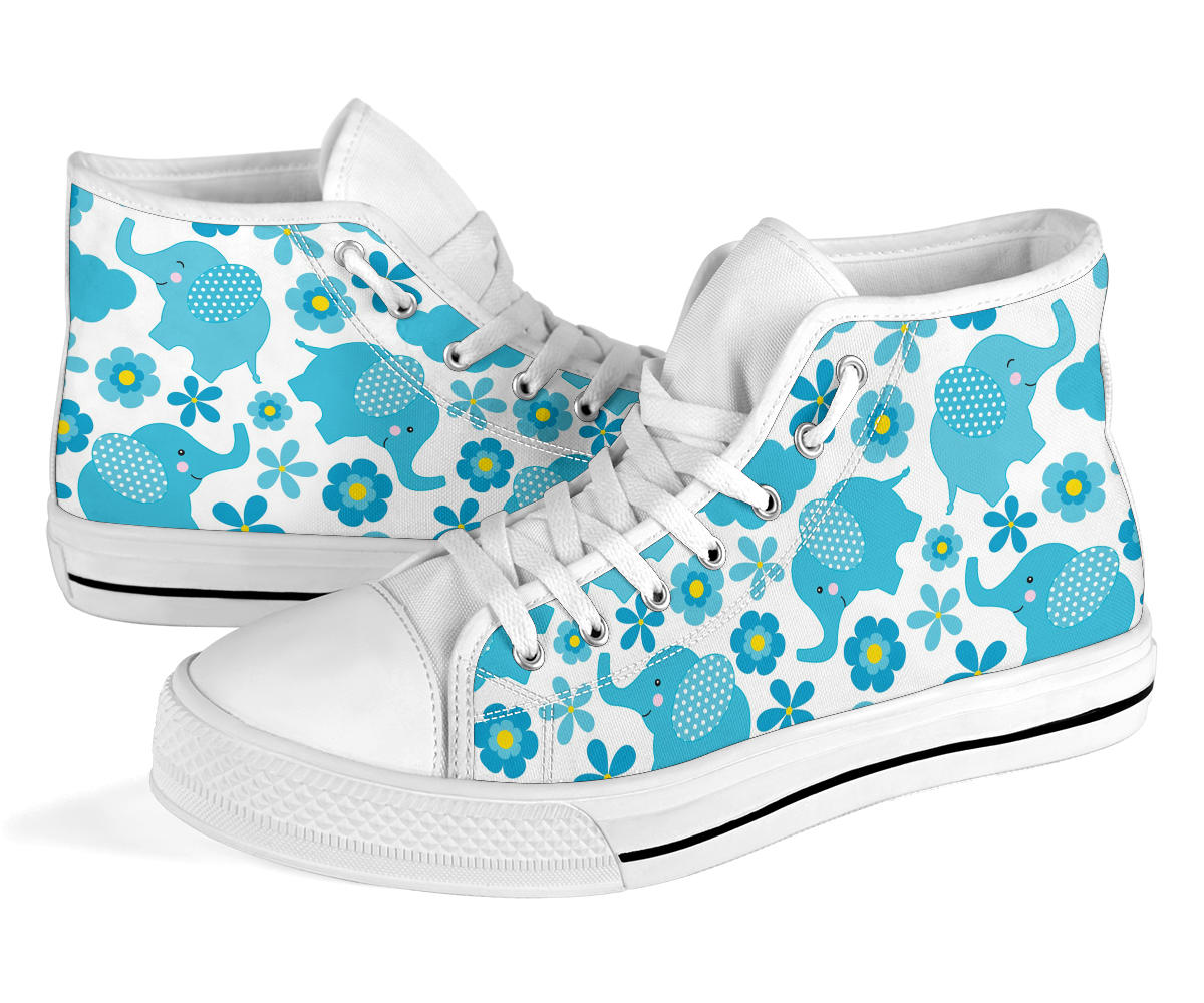 Floral Elephant Shoes