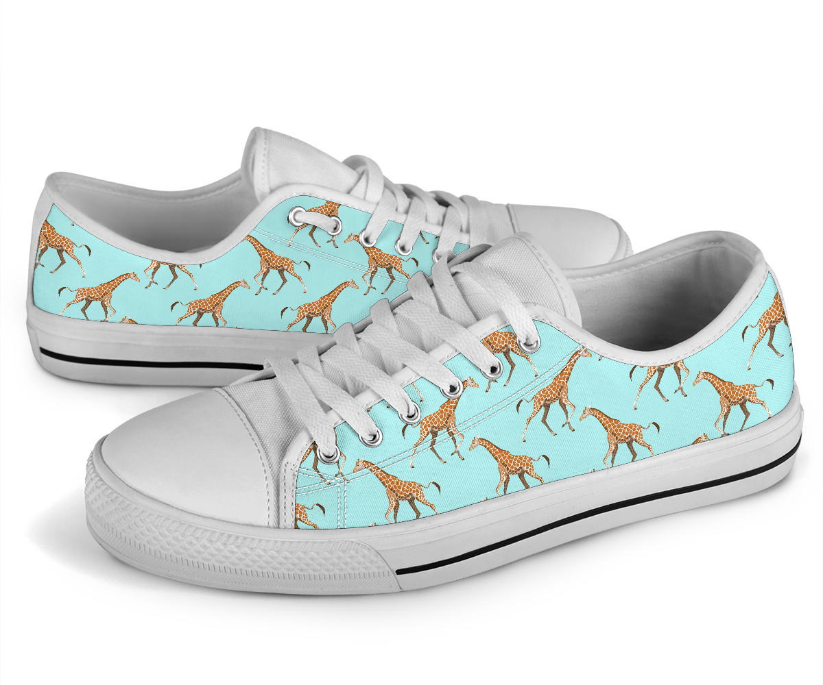 Giraffe Shoes - Low Top Sneakers for Women & Men