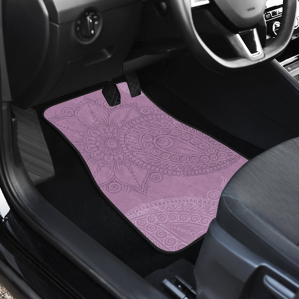 Pink Elegant Car Floor Mats