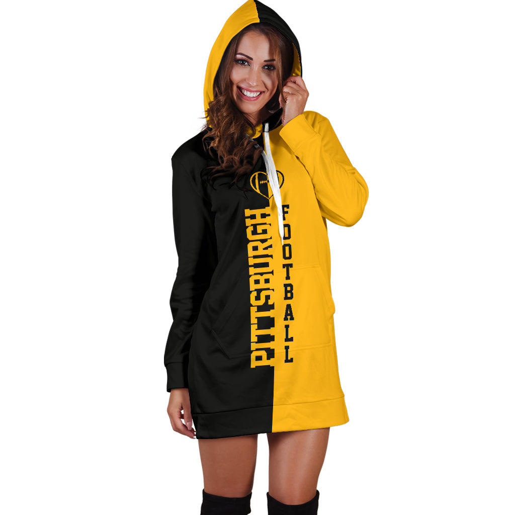 Pittsburgh Football - Hoodie Dress
