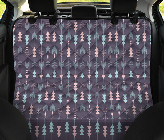 Boho Arrows Car Back Seat Pet Seat Cover