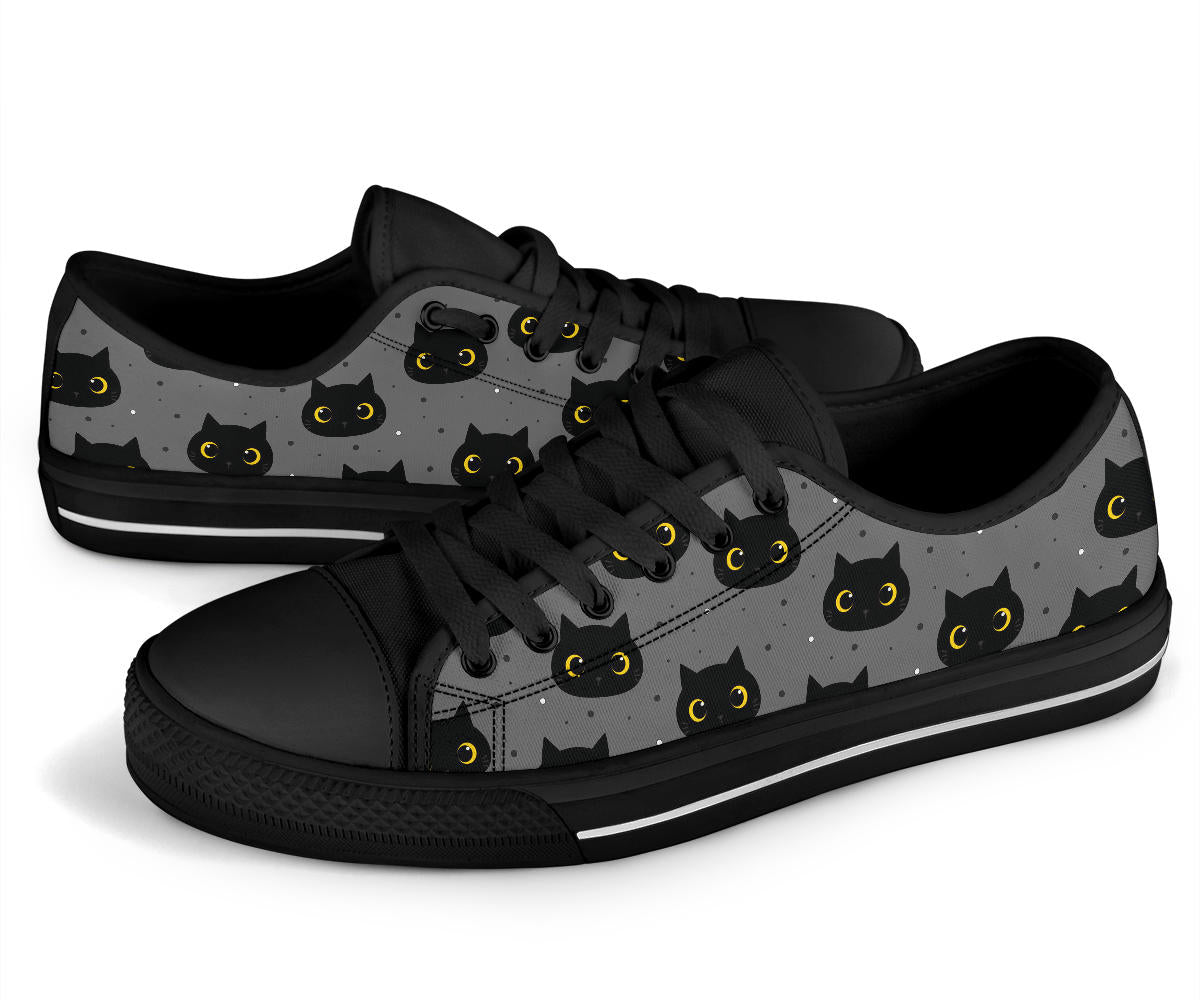 Black Cats Shoes Black Sole