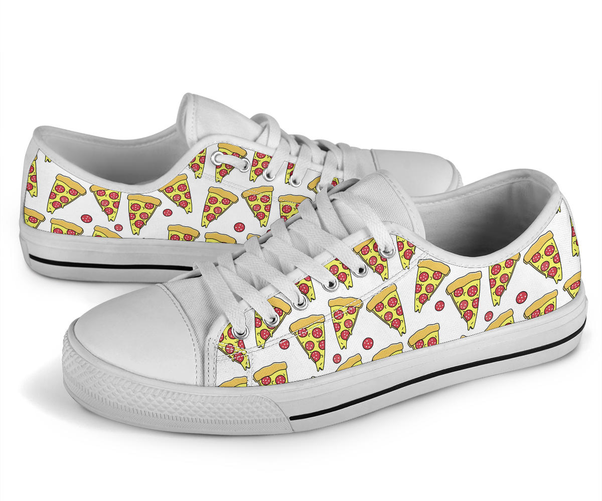 White Pizza Shoes