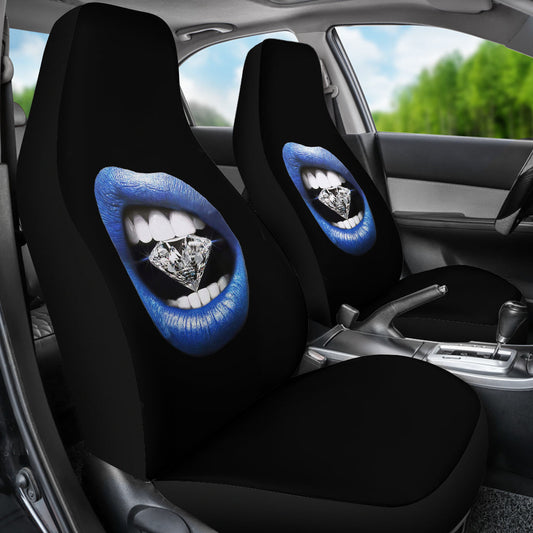 Diamond Lips Car Seat Covers