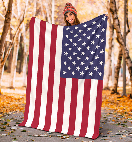 American Flag USA Blanket