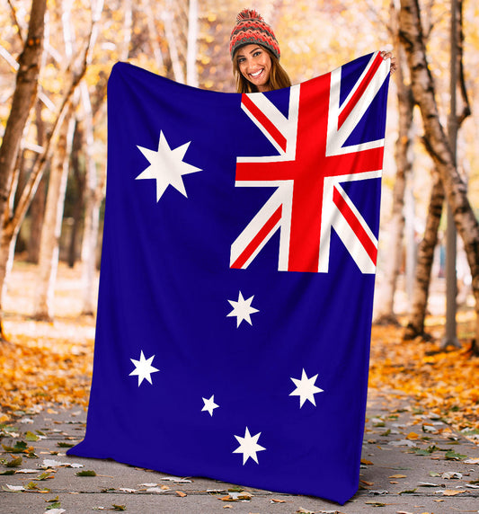 Australian Flag Blanket