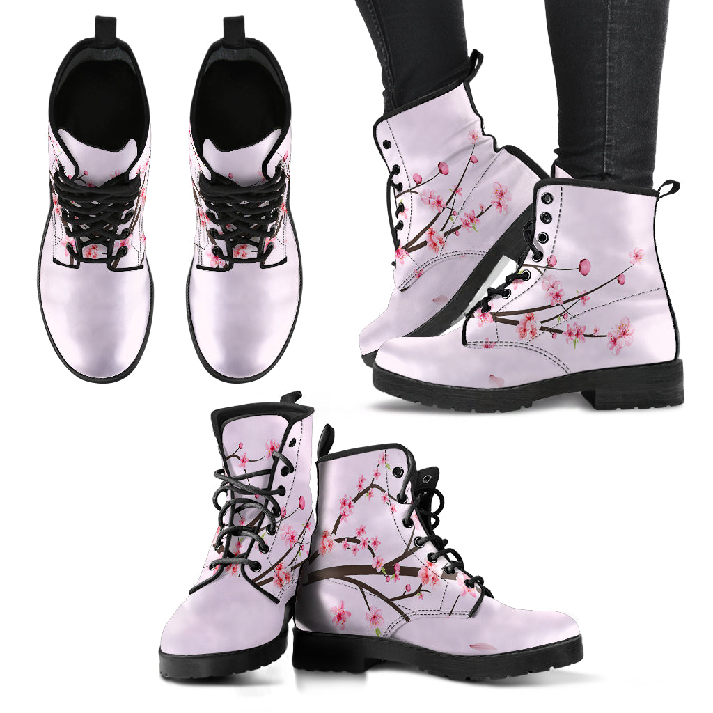 Japanese Flowers Boots