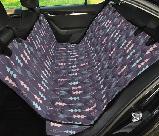 Boho Arrows Car Back Seat Pet Seat Cover