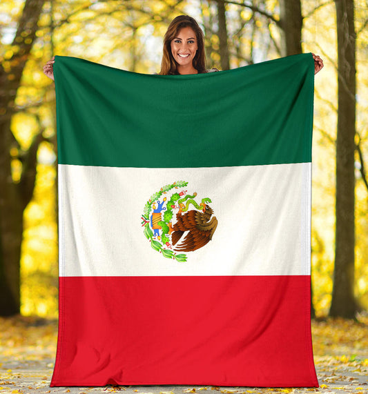 Mexican Flag Blanket