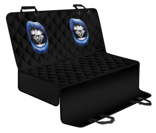 Diamond Lips Car Back Seat Pet Cover