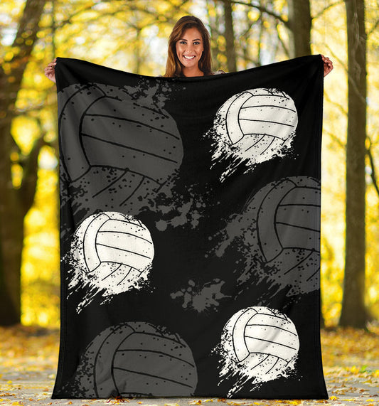 Abstract Volleyball Blanket