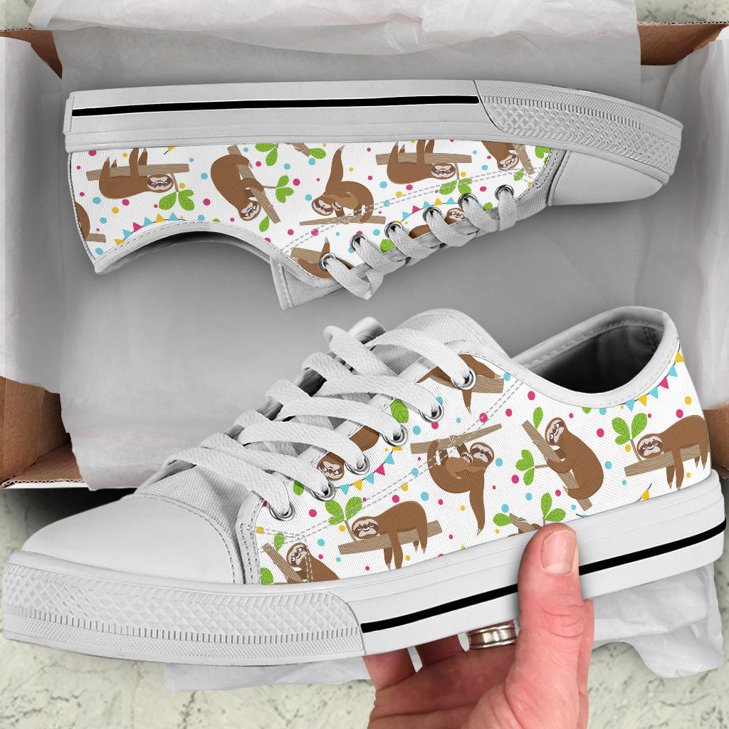 Sloth Shoes Low Top Sneakers