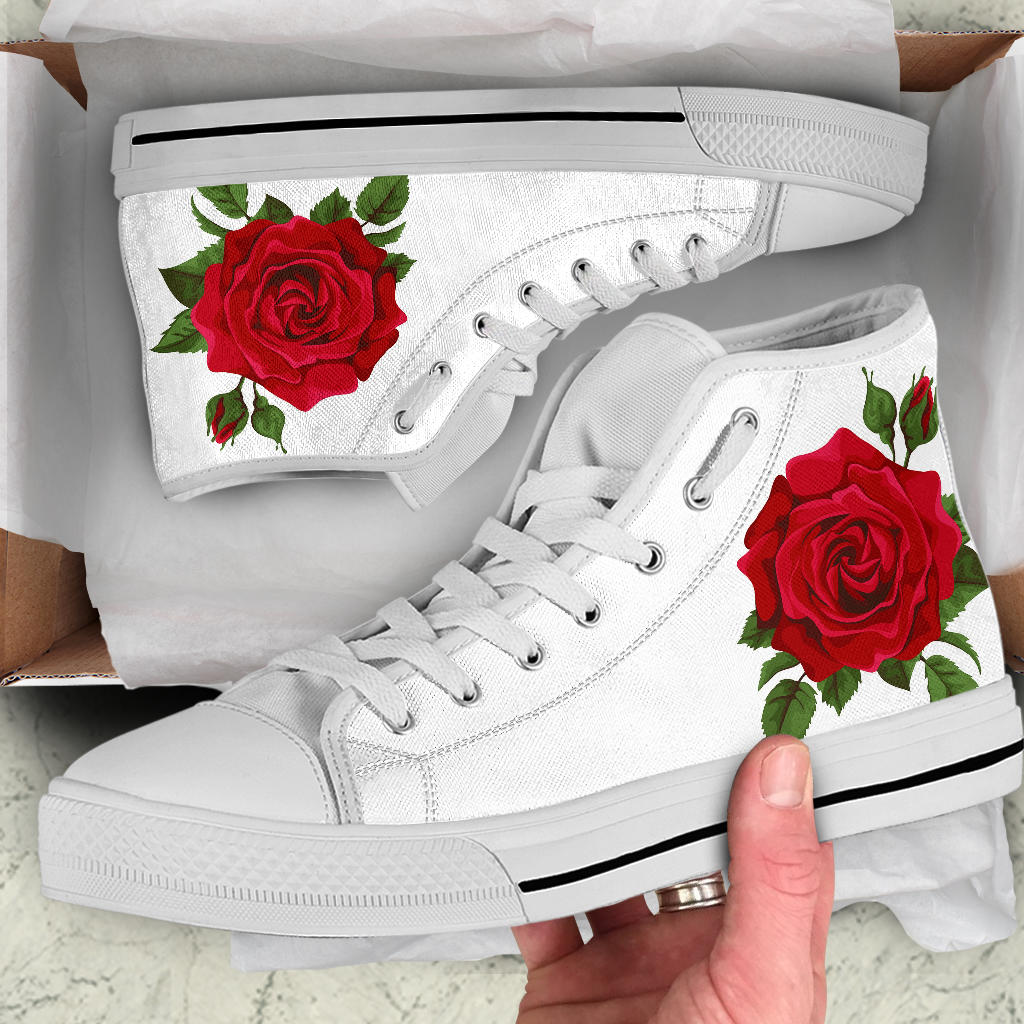 Custom Rose Shoes