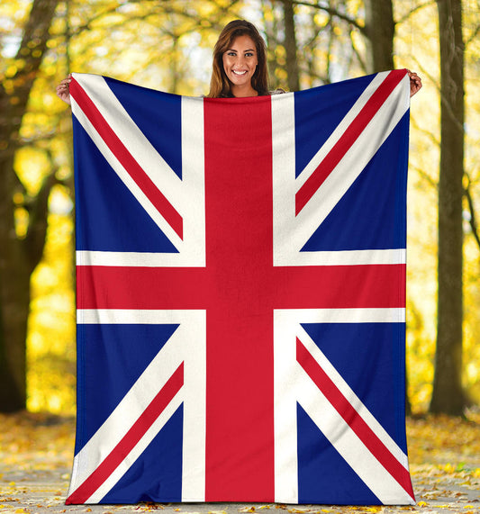 United Kingdom Flag Blanket