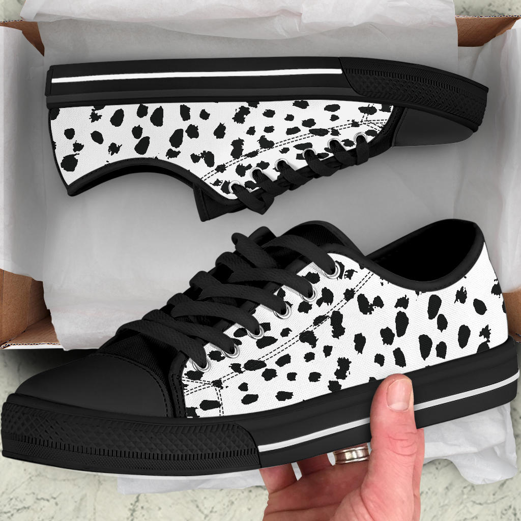 Dalmatian Shoes Black Sole