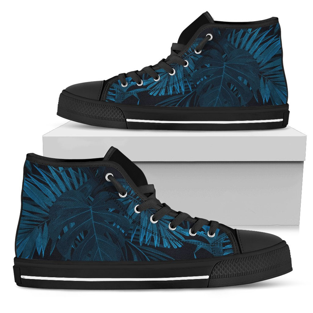 Dark Leave High Top Shoes