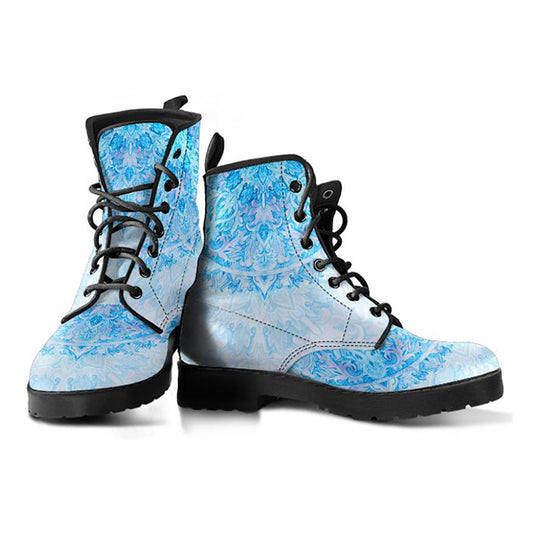 Light Blue Decor Womens Boots