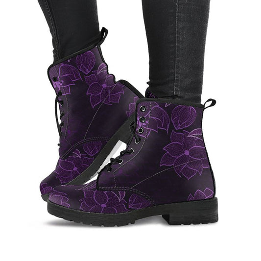 Purple Lotus Womens Boots