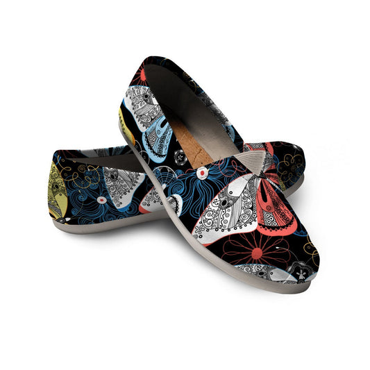 Colorful Butterflies Decor Casual Shoes