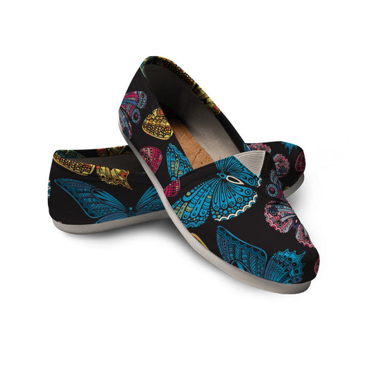 Colorful Butterflies Casual Shoes