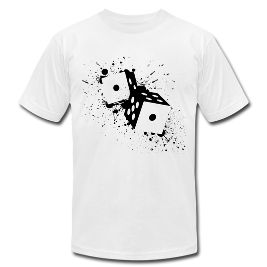 Black & White Dice T-Shirt - white