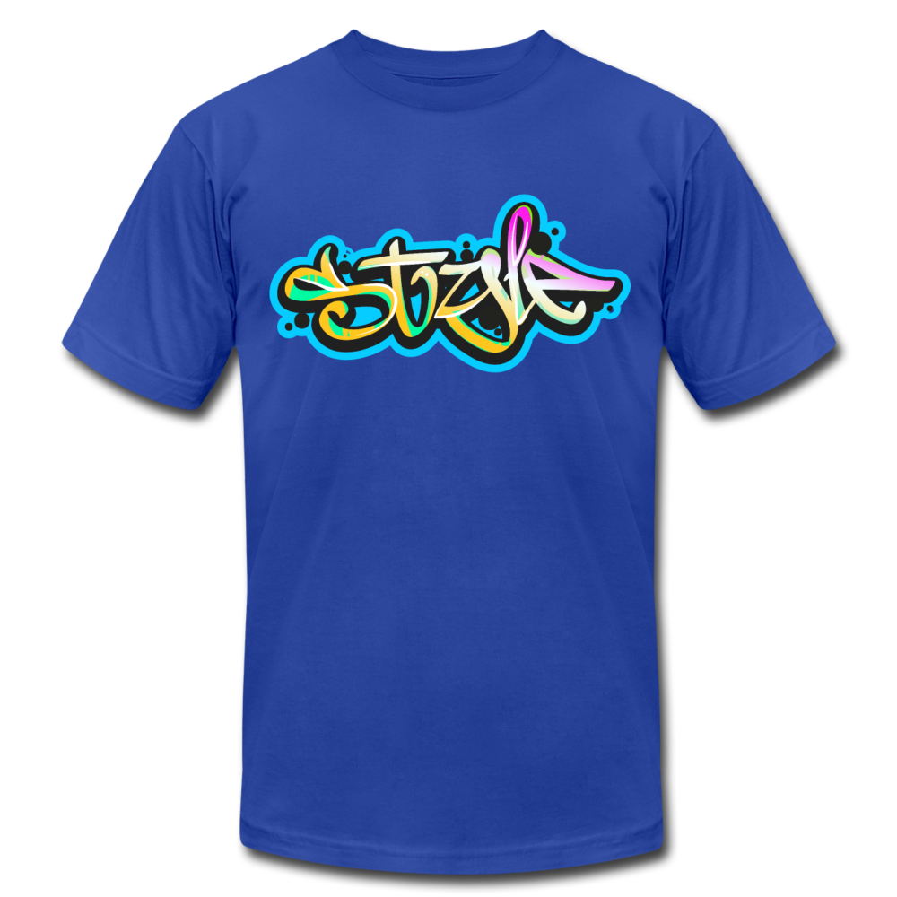 Style Graffiti T-Shirt - royal blue