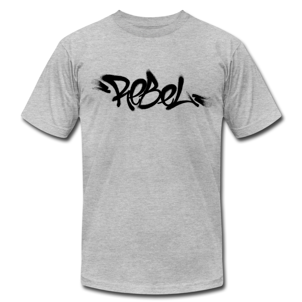 Rebel Graffiti T-Shirt - heather gray