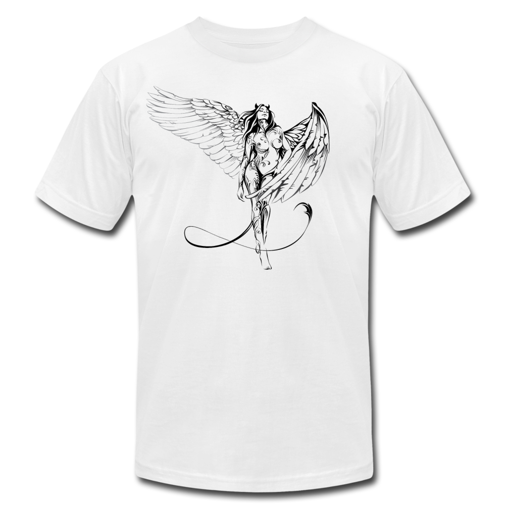 Devil Angel Girl T-Shirt - white