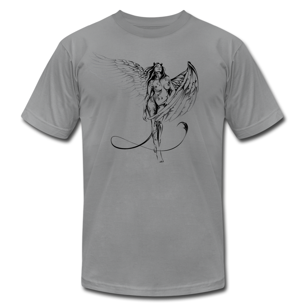 Devil Angel Girl T-Shirt - slate