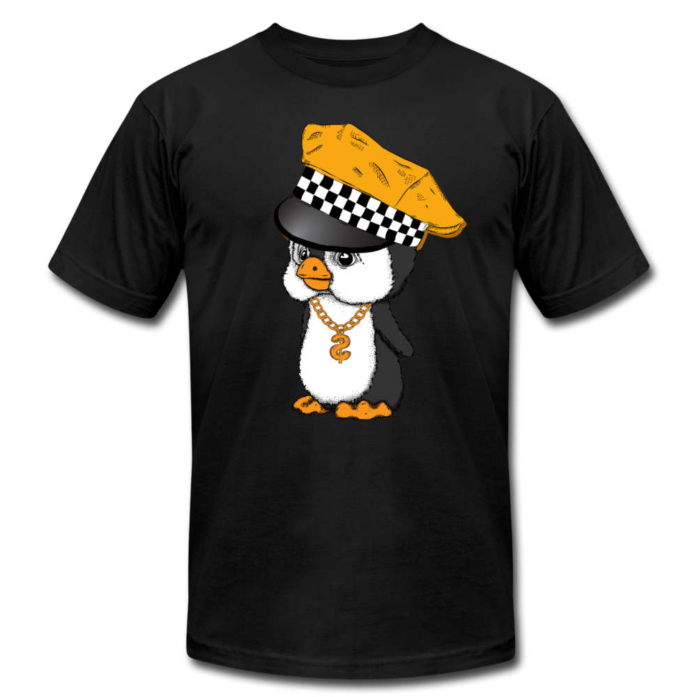 Penguin Taxi T-Shirt - black