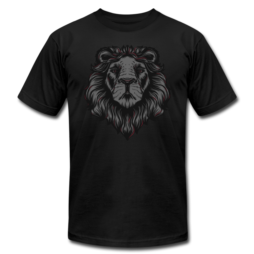 Grey Lion T-Shirt - black