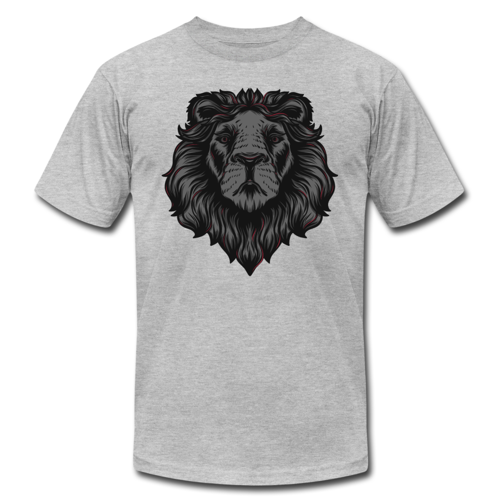 Grey Lion T-Shirt - heather gray