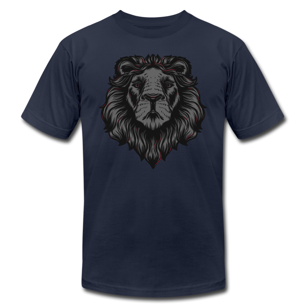 Grey Lion T-Shirt - navy