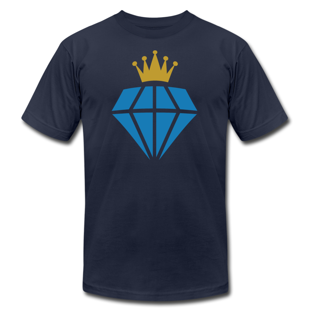 Diamond Crown T-Shirt - navy