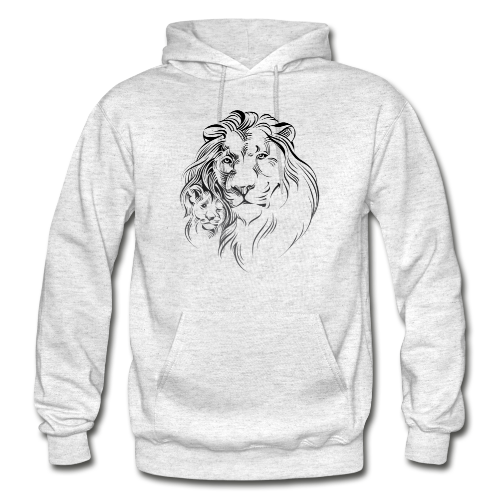 Lion Cub Hoodie - light heather gray