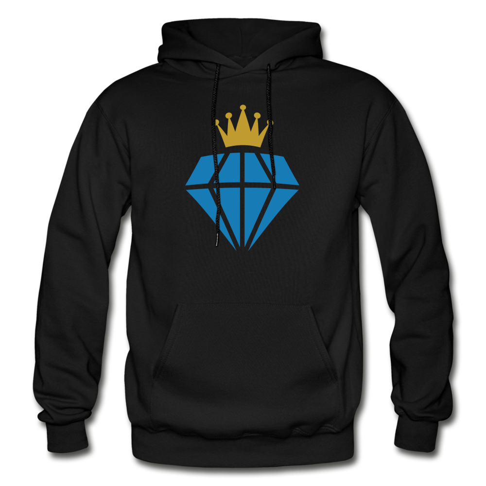 Diamond Crown Hoodie - black