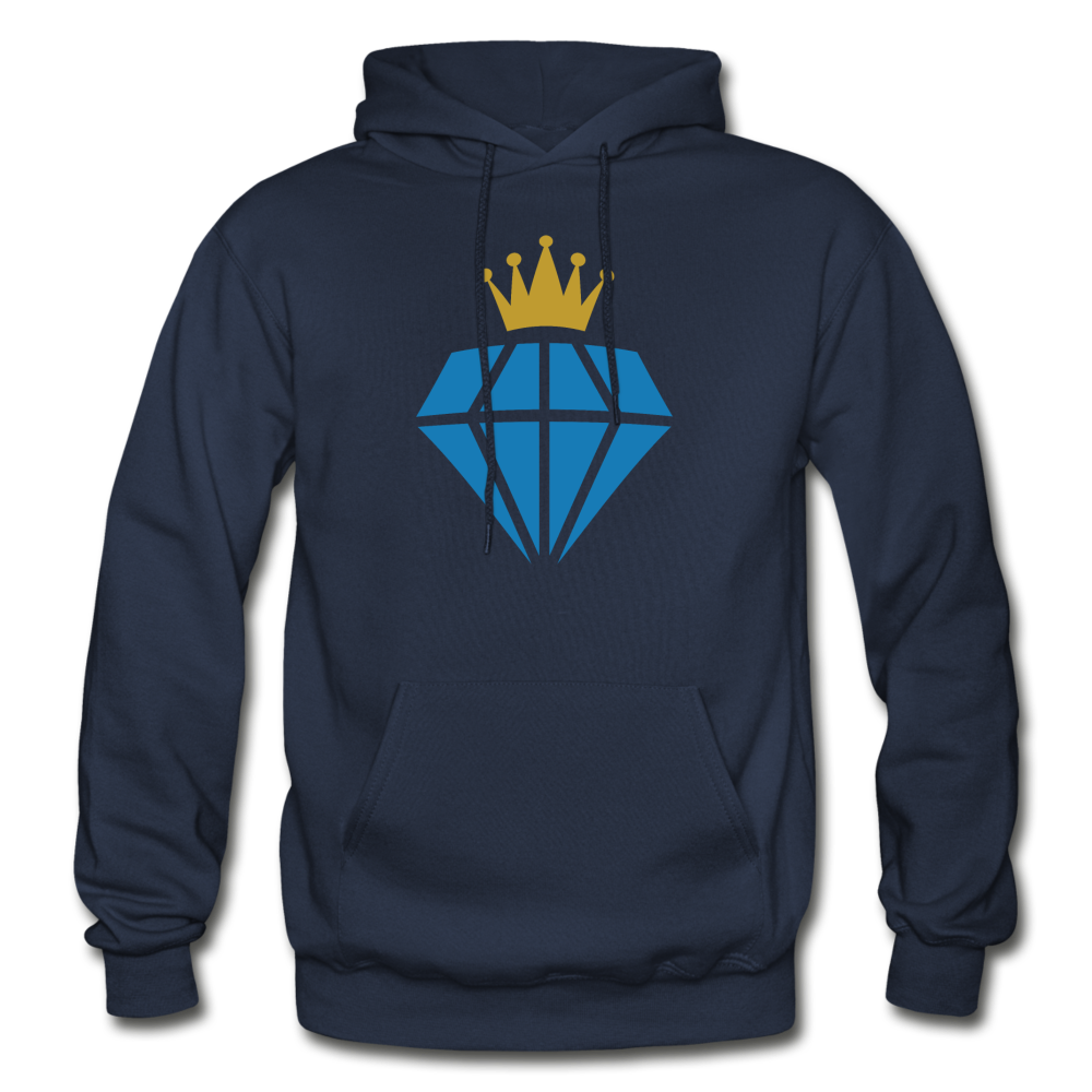 Diamond Crown Hoodie - navy