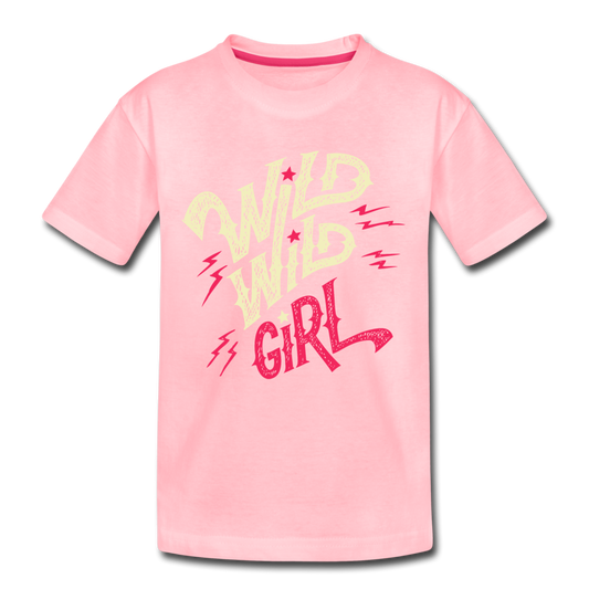 Wild Girl Kids T-Shirt - pink