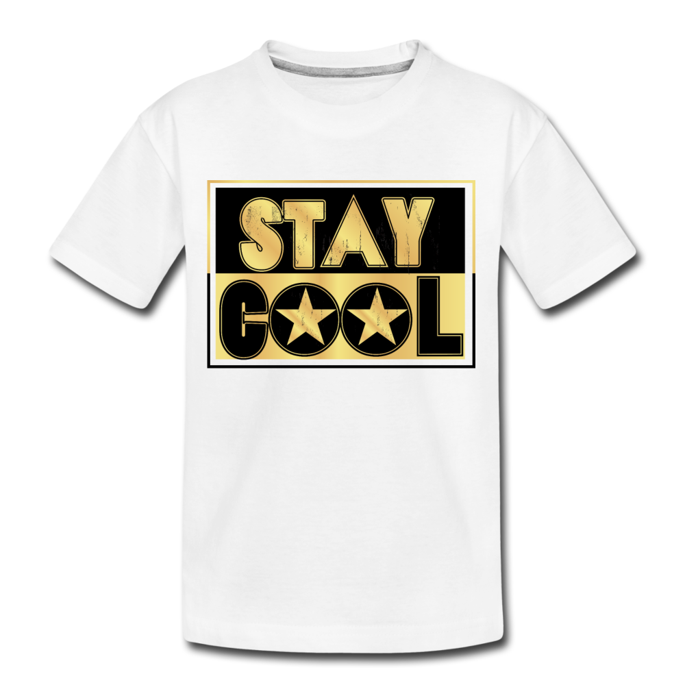 Stay Cool Kids T-Shirt - white