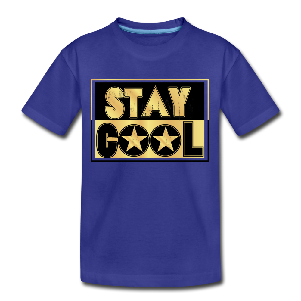 Stay Cool Kids T-Shirt - royal blue