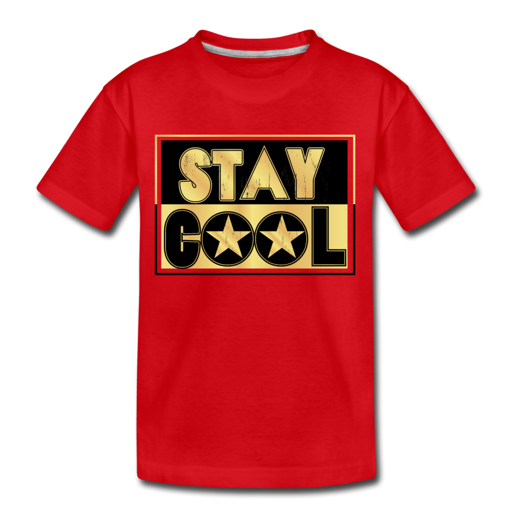Stay Cool Kids T-Shirt - red