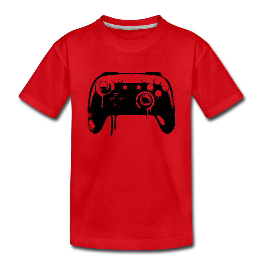 Video Game Controller Kids T-Shirt - red